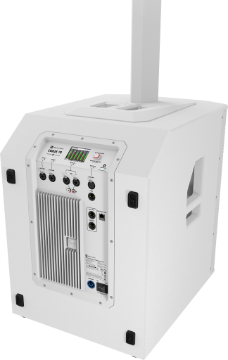 EVOLVE 15” SUBWOOFER - WHITE US & EU CORD FOR COLUMN LOUDSPEAKER SYSTEM